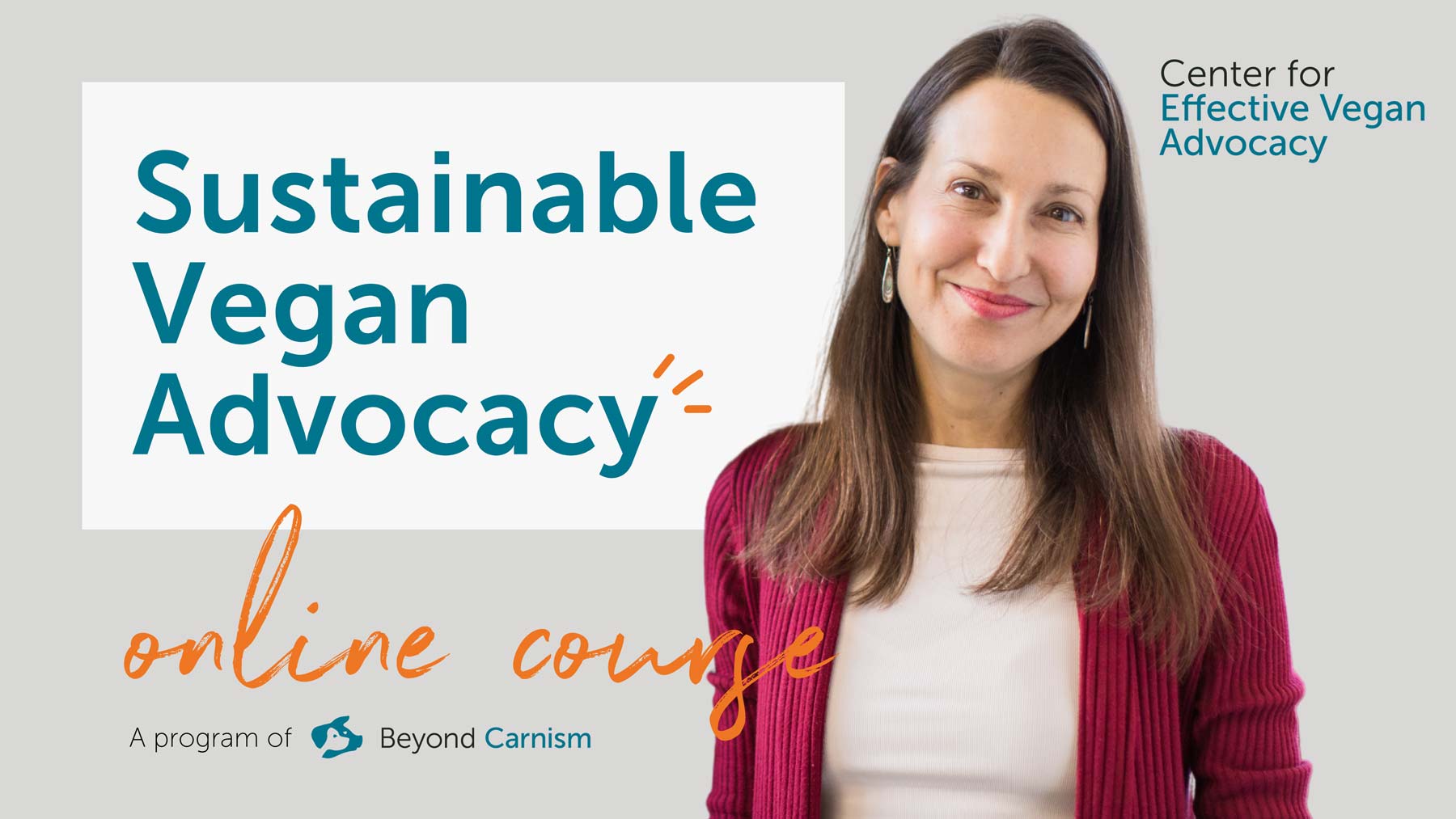 Sustainable Vegan Advocacy online course